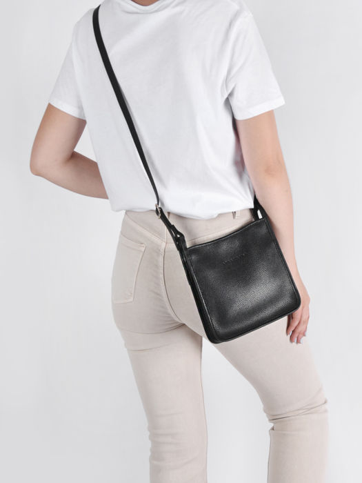 Longchamp Le foulonné Sacs porté travers Noir