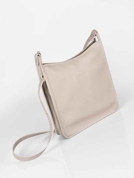 Longchamp Le foulonné Messenger bag Gray