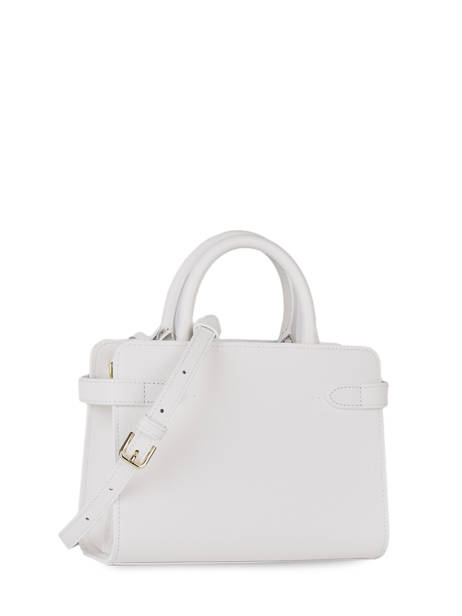 Small Leather Emilie Handbag Le tanneur White emily TEMI1600 other view 4