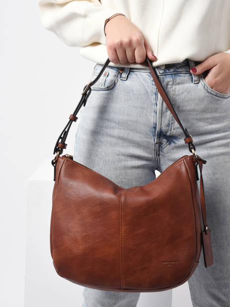 Shoulder Bag Toscane Hexagona Brown toscane 579737 other view 1