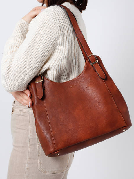 Satchel Toscane Hexagona Brown toscane 579739 other view 1