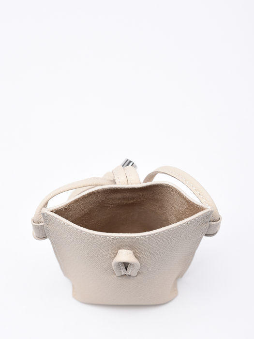 Longchamp Roseau Ipod case / cd holder Beige