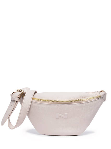 Leather Small Derby Belt Bag Nathan baume Beige n city 25